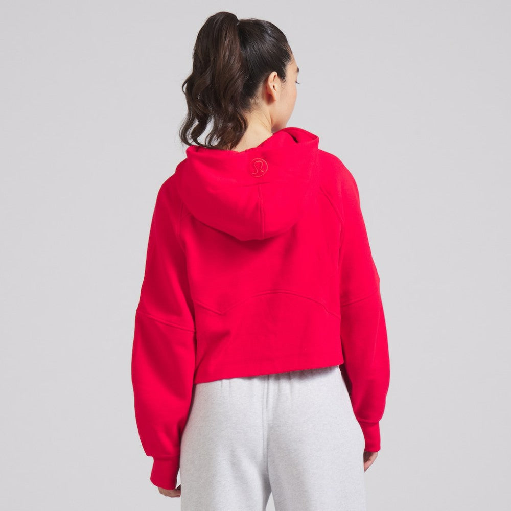 Detroit Red Wings - lululemon Women's Scuba Oversized Half-Zip Hoodie True Red
