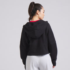 Chicago Blackhawks lululemon Women's Scuba Oversized Half-Zip Hoodie Black