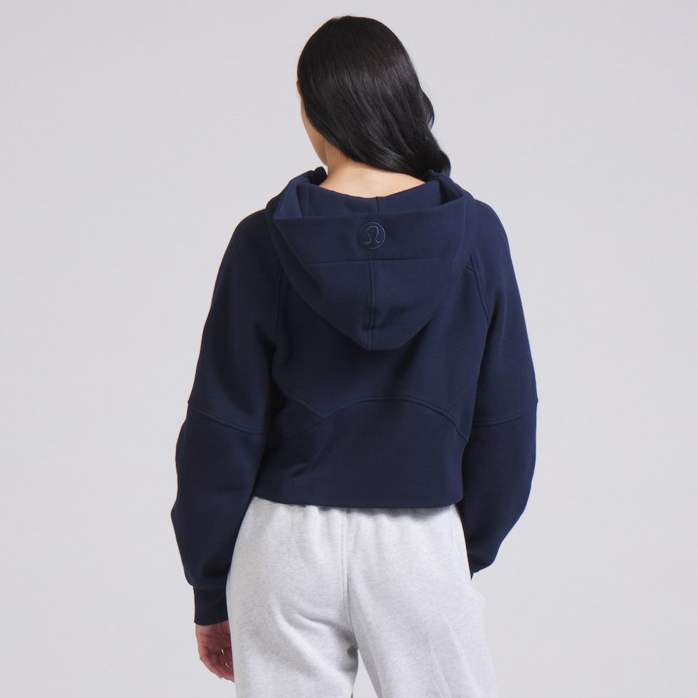 Edmonton Oilers - lululemon Women's Scuba Oversized Half-Zip Hoodie True Navy