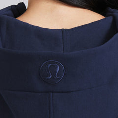 Edmonton Oilers - lululemon Women's Scuba Oversized Half-Zip Hoodie True Navy