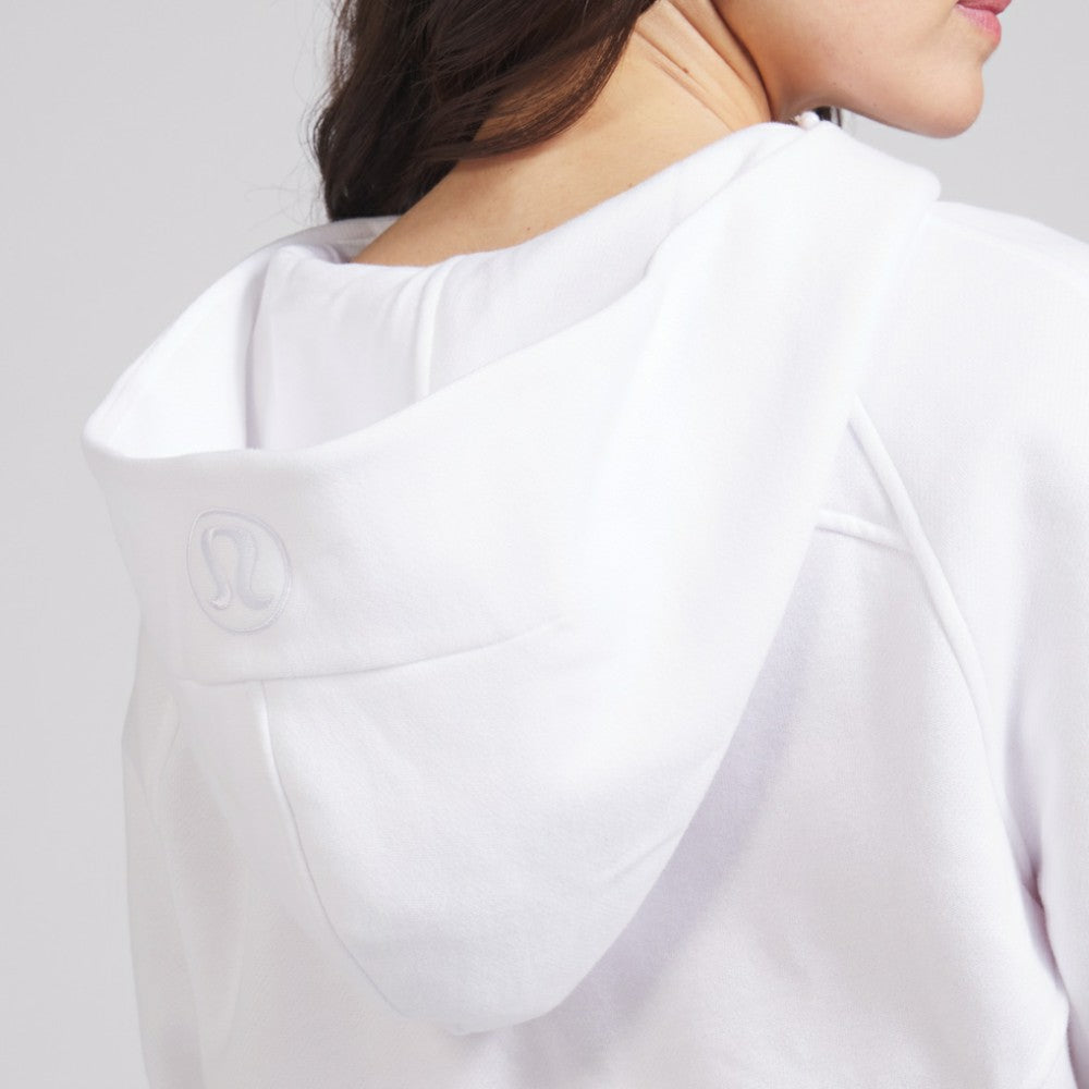 Detroit Red Wings - lululemon Women's Scuba Oversized Half-Zip Hoodie White