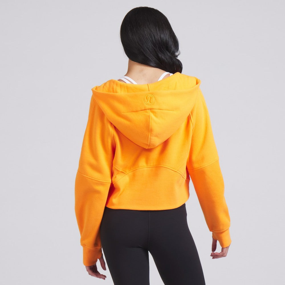 Edmonton Oilers - lululemon Women's Scuba Oversized Half-Zip Hoodie Tiger