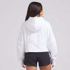 Edmonton Oilers - lululemon Women's Scuba Oversized Half-Zip Hoodie White