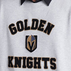 Vegas Golden Knights lululemon Steady State Crew Heathered Core Ultra Light Grey