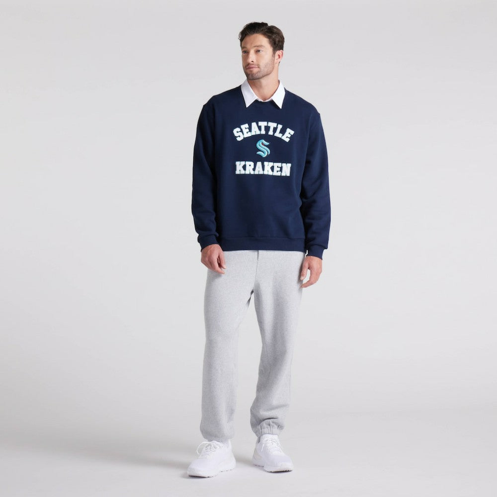 Seattle Kraken lululemon Steady State Crew True Navy