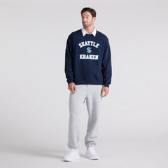 Seattle Kraken lululemon Steady State Crew True Navy