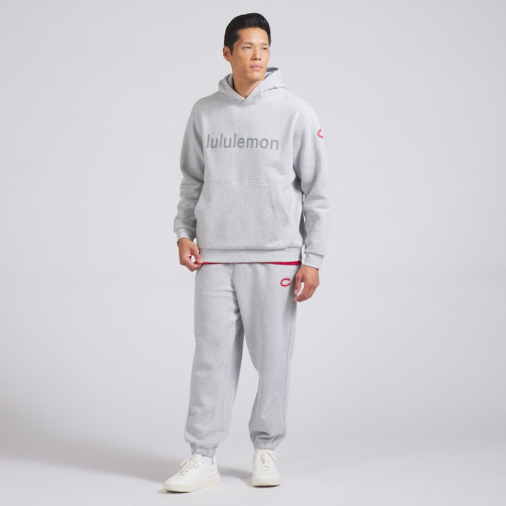 Montreal Canadiens - lululemon Steady State Pullover Hoodie Heathered Silver Drop
