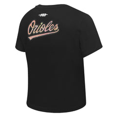 Baltimore Orioles Pro Standard Women's Game Day Classics Baby Doll Cropped T-Shirt Near Me