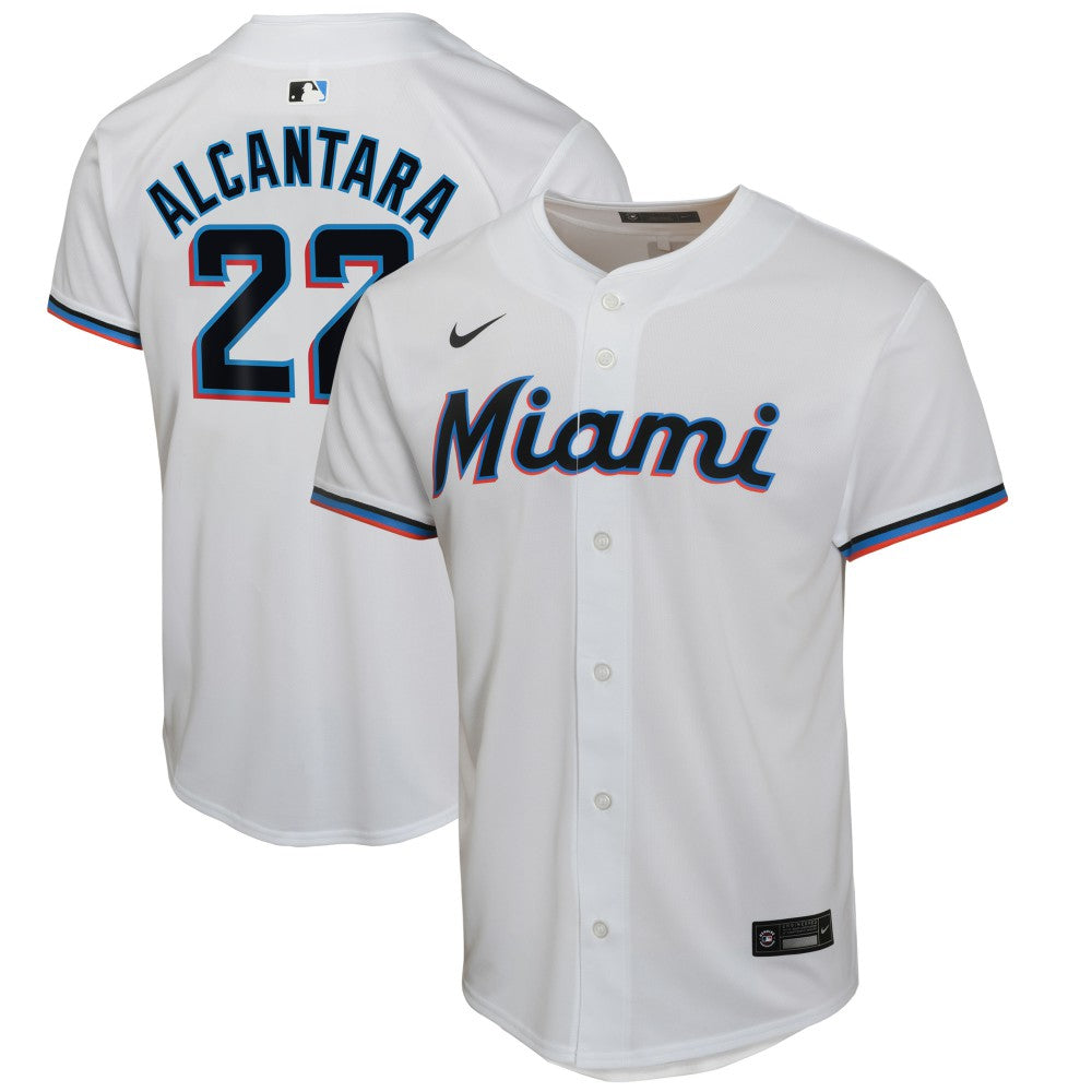 Sandy Alcantara Miami Marlins Nike Youth Home Game Player Jersey Online