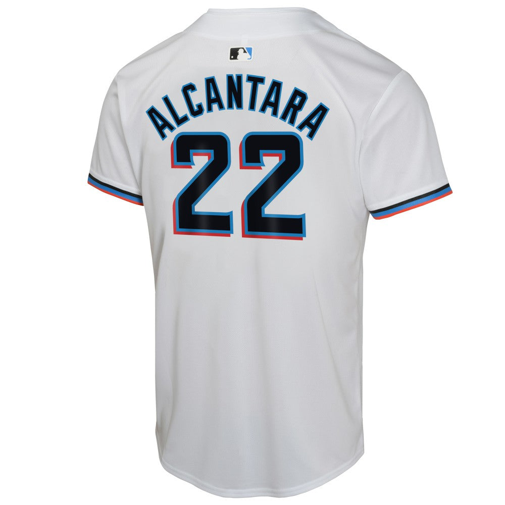 Sandy Alcantara Miami Marlins Nike Youth Home Game Player Jersey Online