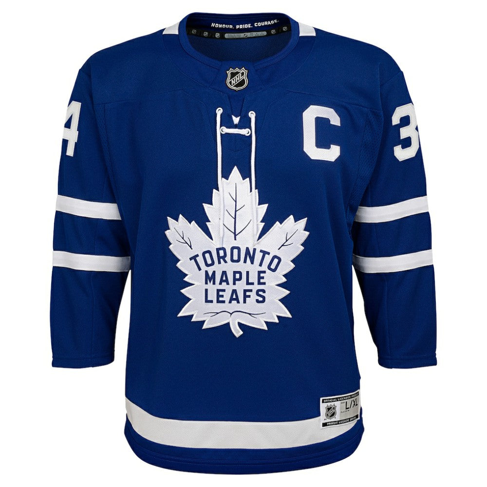 Auston Matthews Toronto Maple Leafs - Youth Home Premier Player Jersey Blue