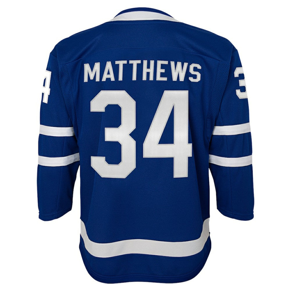Auston Matthews Toronto Maple Leafs - Youth Home Premier Player Jersey Blue