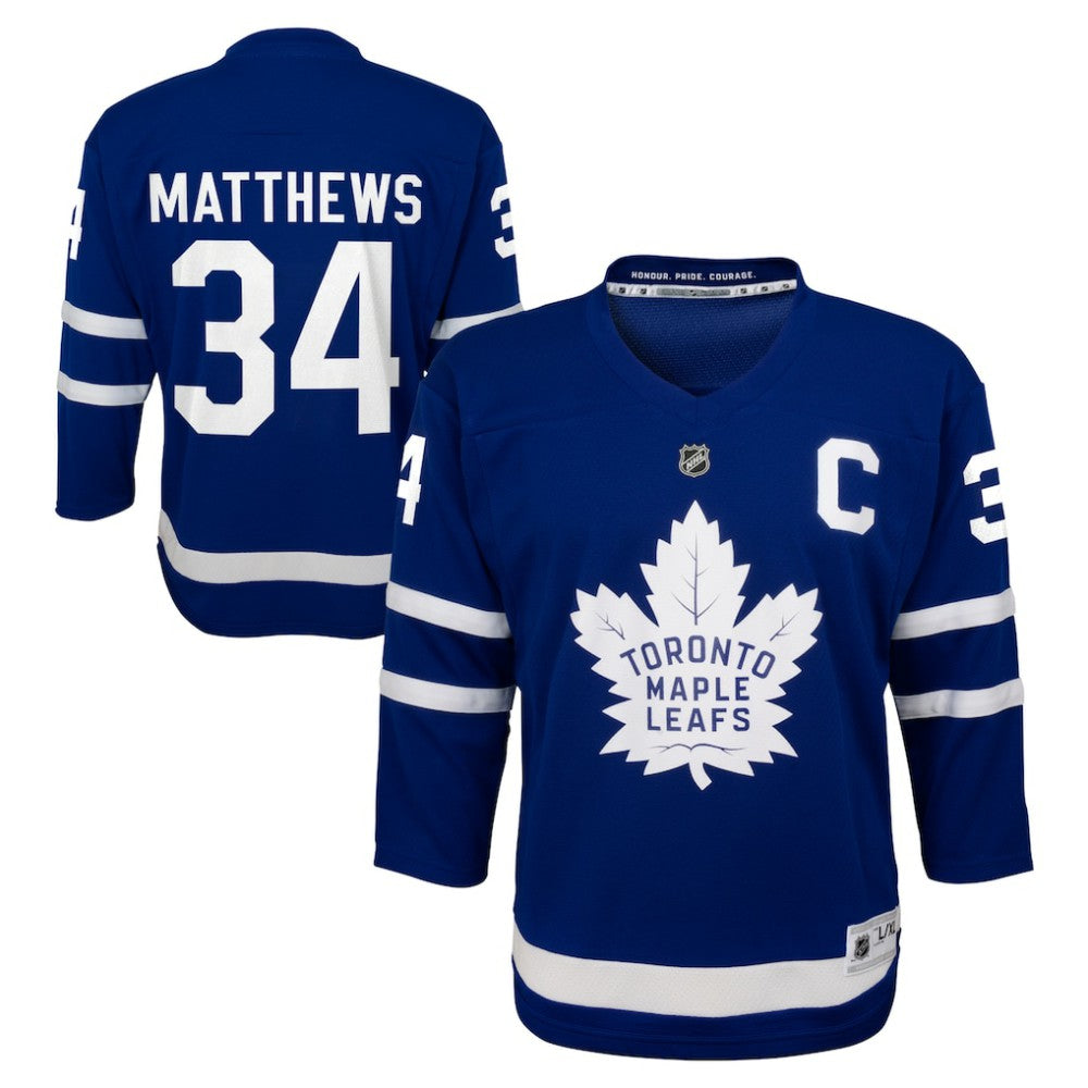 Auston Matthews Toronto Maple Leafs - Youth Home Replica Player Jersey Blue