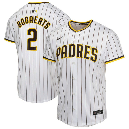 Xander Bogaerts San Diego Padres Nike Youth Home Player Game Jersey - White | MLB Jerseys