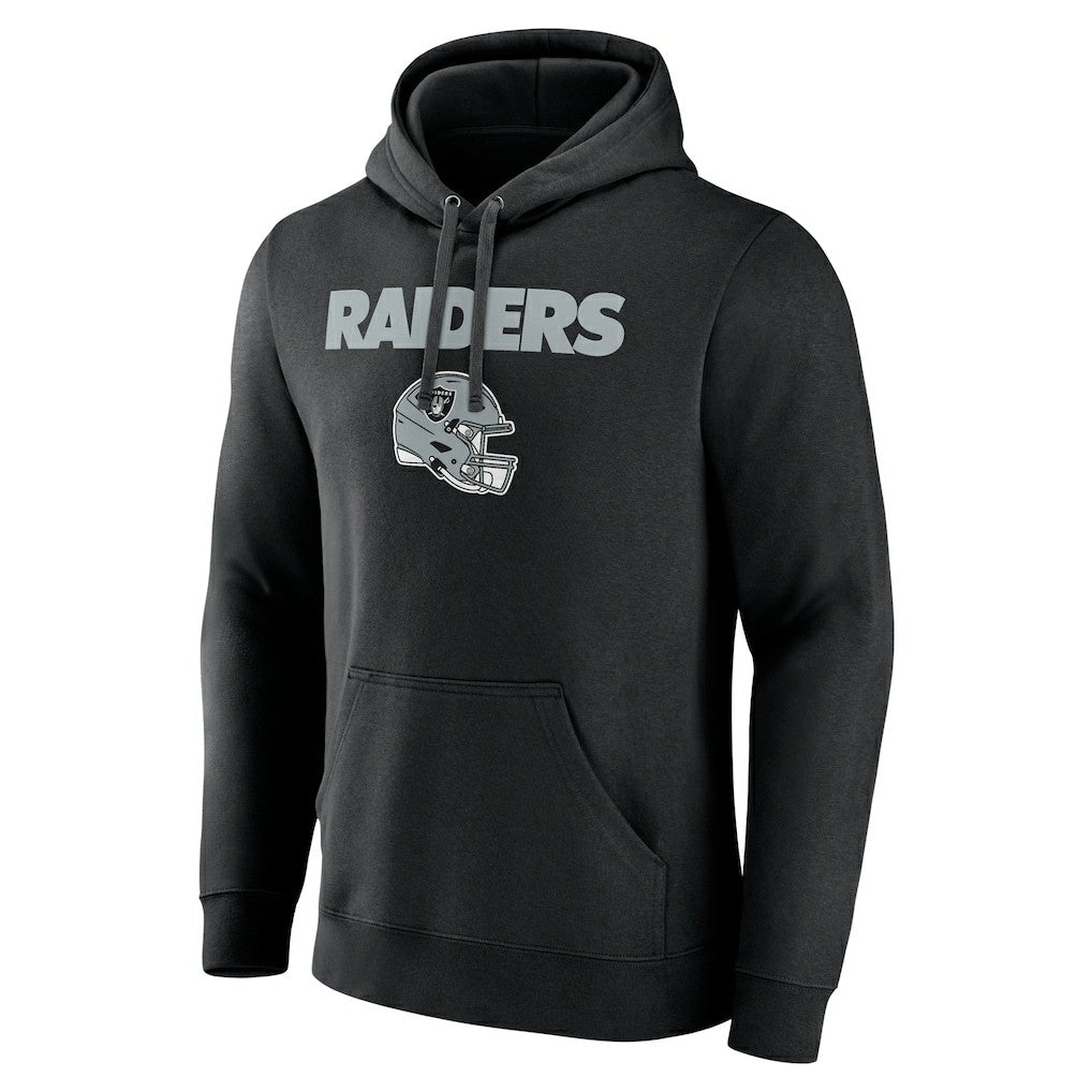 Brock Bowers Las Vegas Raiders Name & Number Team Wordmark Pullover Hoodie Black - NFL