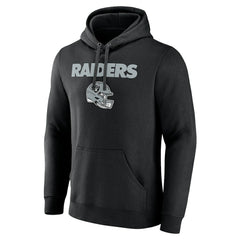 Brock Bowers Las Vegas Raiders Name & Number Team Wordmark Pullover Hoodie Black - NFL