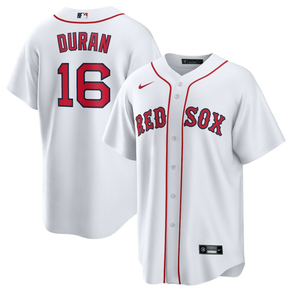 Jarren Duran Boston Red Sox Nike Home Replica Player Jersey - White | MLB Jerseys