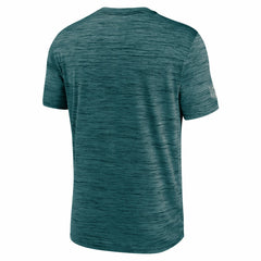 Philadelphia Eagles Big & Tall Sideline Velocity Performance T-Shirt Midnight Green - Nike