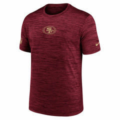 San Francisco 49ers Big & Tall Sideline Velocity Performance T-Shirt Scarlet - Nike