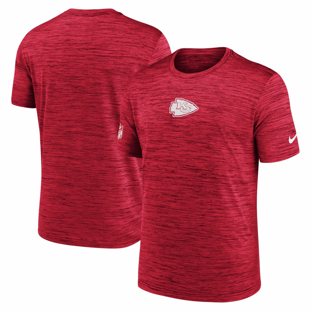 Kansas City Chiefs Big & Tall Sideline Velocity Performance T-Shirt Red - Nike