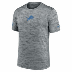 Detroit Lions Big & Tall Sideline Velocity Performance T-Shirt Gray - Nike