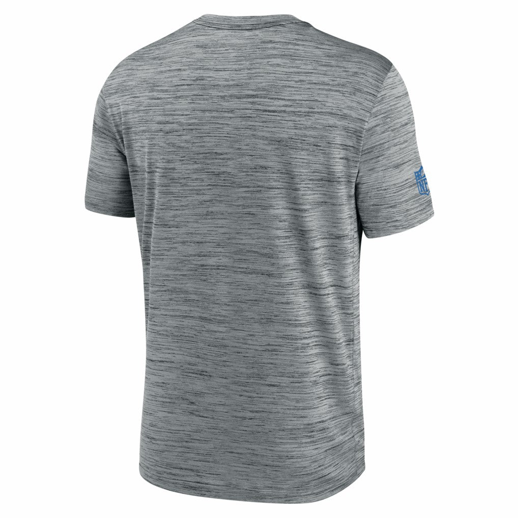Detroit Lions Big & Tall Sideline Velocity Performance T-Shirt Gray - Nike