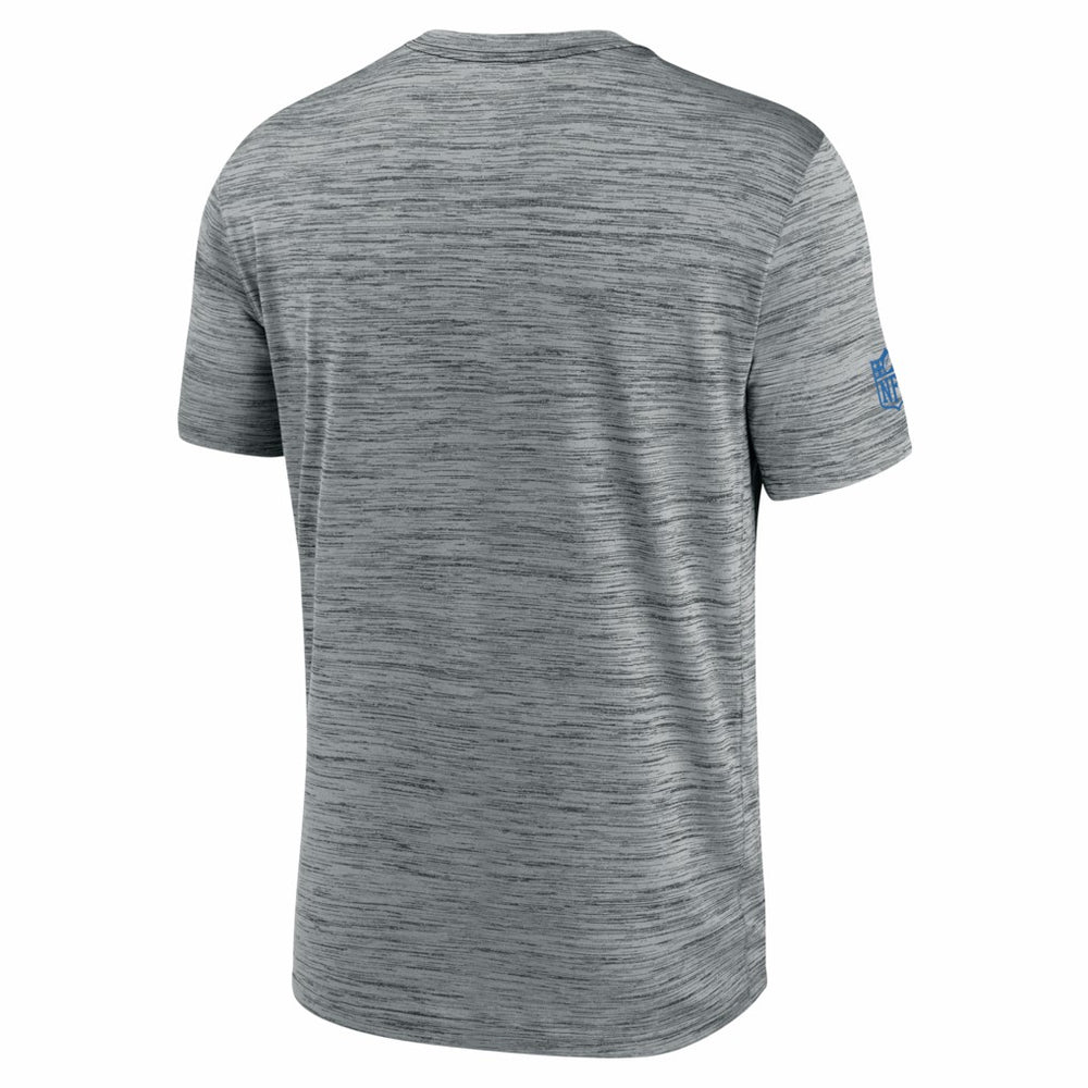 Detroit Lions Big & Tall Sideline Velocity Performance T-Shirt Gray - Nike