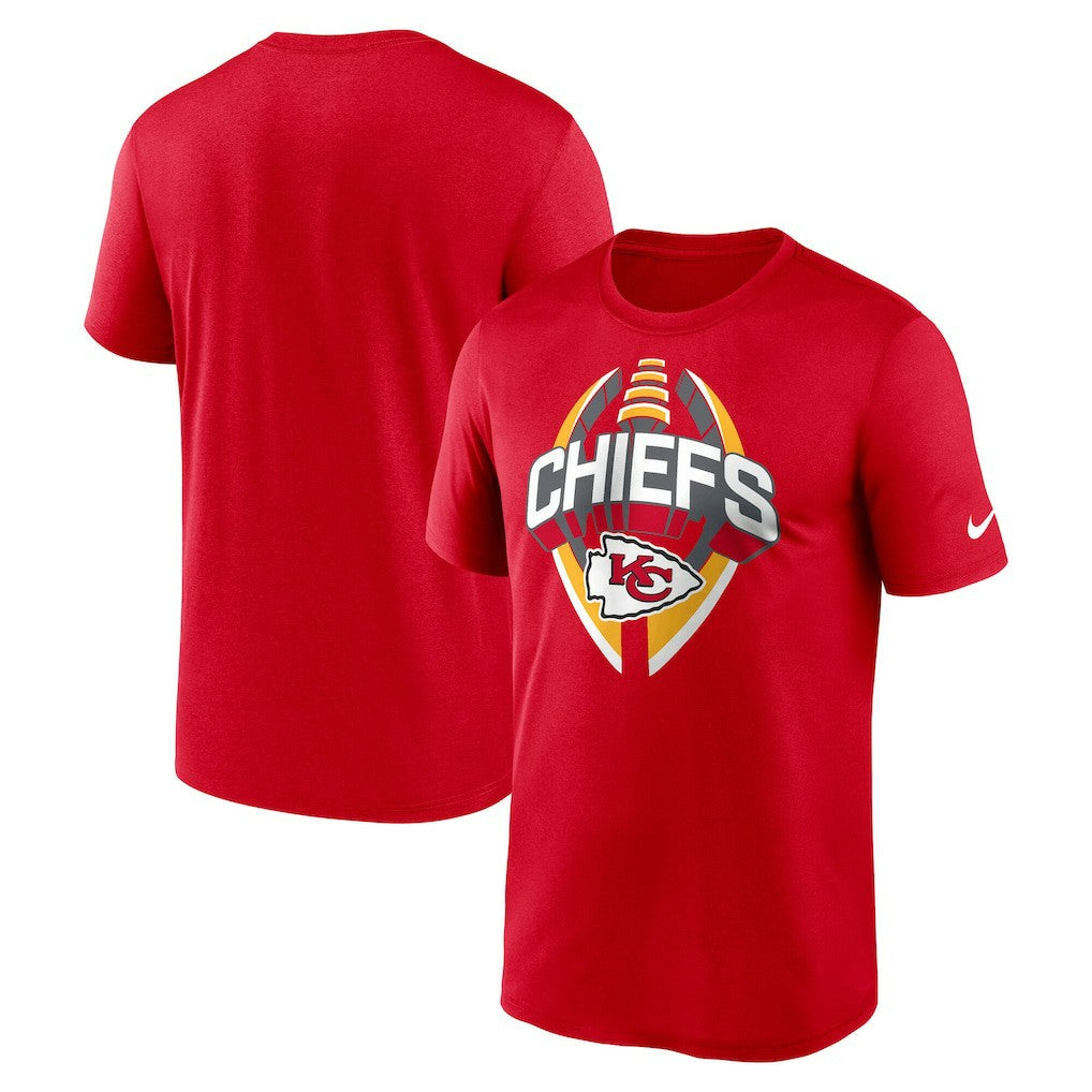 Kansas City Chiefs Big & Tall Primetime Legend Icon Performance T-Shirt Red - Nike