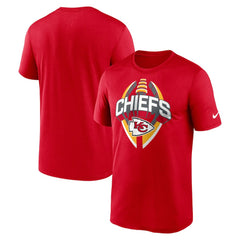 Kansas City Chiefs Big & Tall Primetime Legend Icon Performance T-Shirt Red - Nike