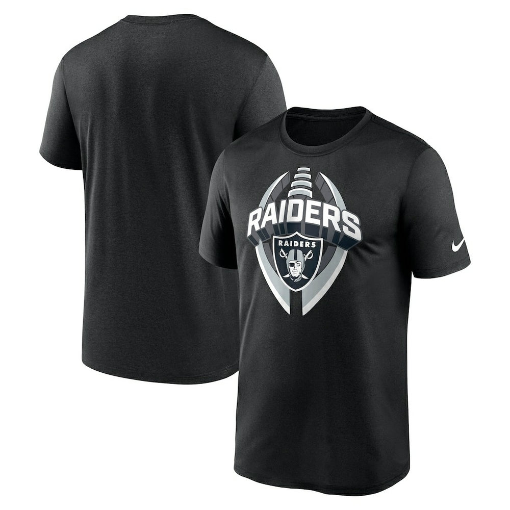 Las Vegas Raiders Big & Tall Primetime Legend Icon Performance T-Shirt Black - Nike