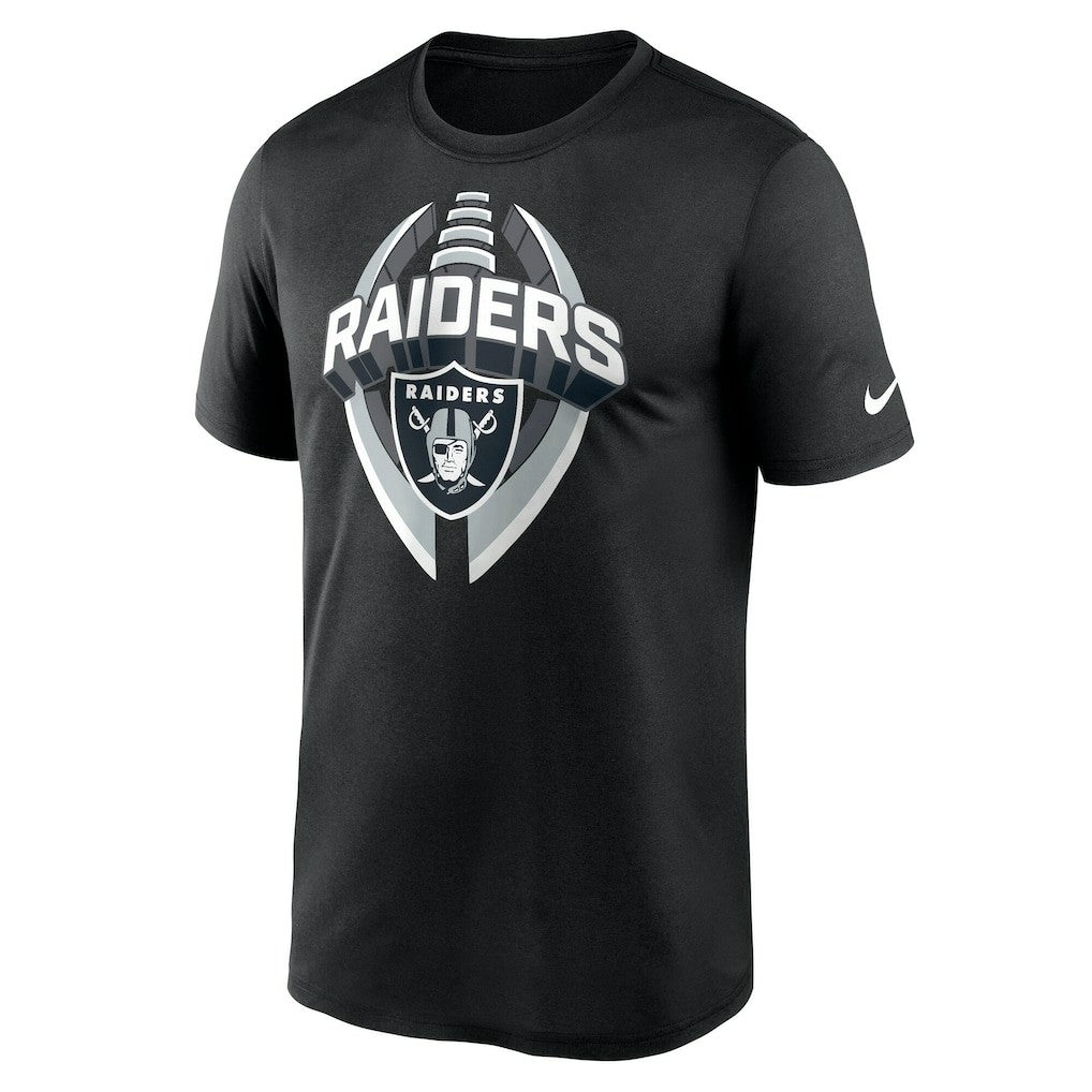 Las Vegas Raiders Big & Tall Primetime Legend Icon Performance T-Shirt Black - Nike