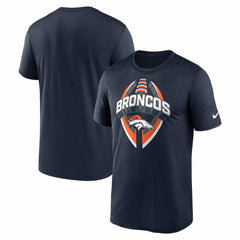 Denver Broncos Big & Tall Primetime Legend Icon Performance T-Shirt Navy - Nike
