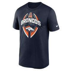 Denver Broncos Big & Tall Primetime Legend Icon Performance T-Shirt Navy - Nike