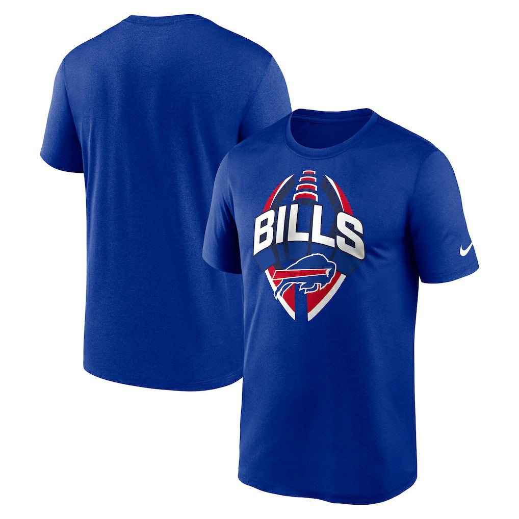 Buffalo Bills Big & Tall Primetime Legend Icon Performance T-Shirt Royal - Nike