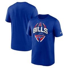 Buffalo Bills Big & Tall Primetime Legend Icon Performance T-Shirt Royal - Nike
