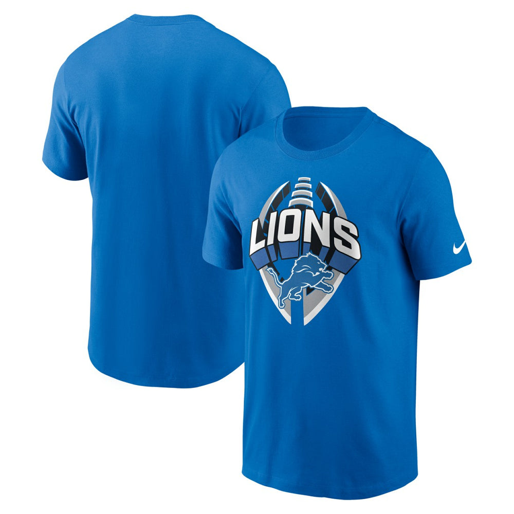 Detroit Lions Big & Tall Primetime Legend Icon Performance T-Shirt Blue - Nike