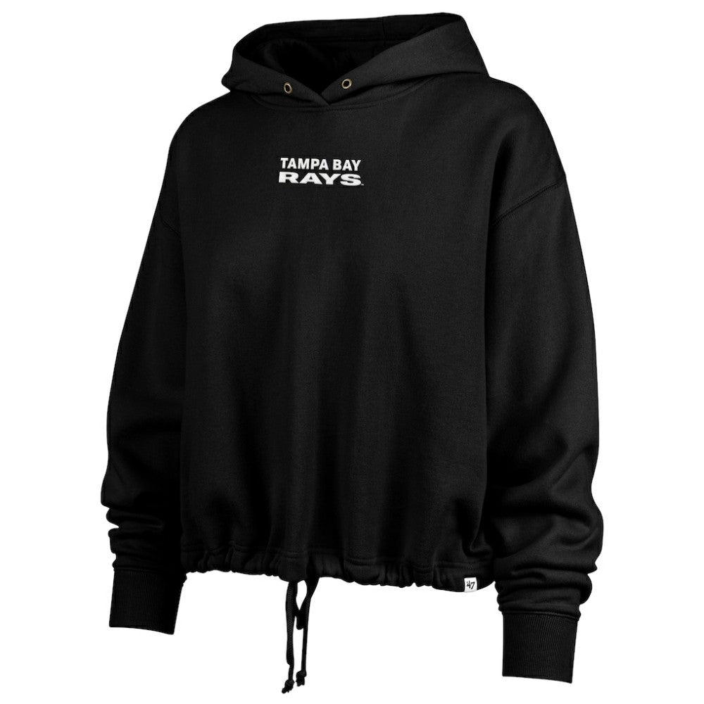 Tampa Bay Rays '47 Women's City Connect Venice Cropped Pullover Hoodie Clearance