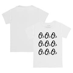 Baltimore Orioles Tiny Turnip Youth Logo Grid T-Shirt Online