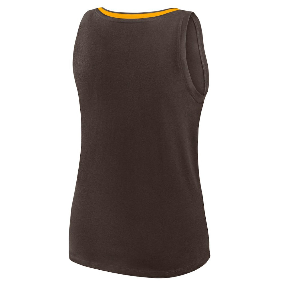 San Diego Padres Women's Plus Sized Stellar Win V-Neck Tank Top discount