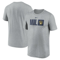 Milwaukee Brewers Nike Tricode Legend Performance T-Shirt Online