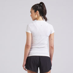 Vancouver Canucks - lululemon Women's Swiftly Tech Short-Sleeve Shirt 2.0 White