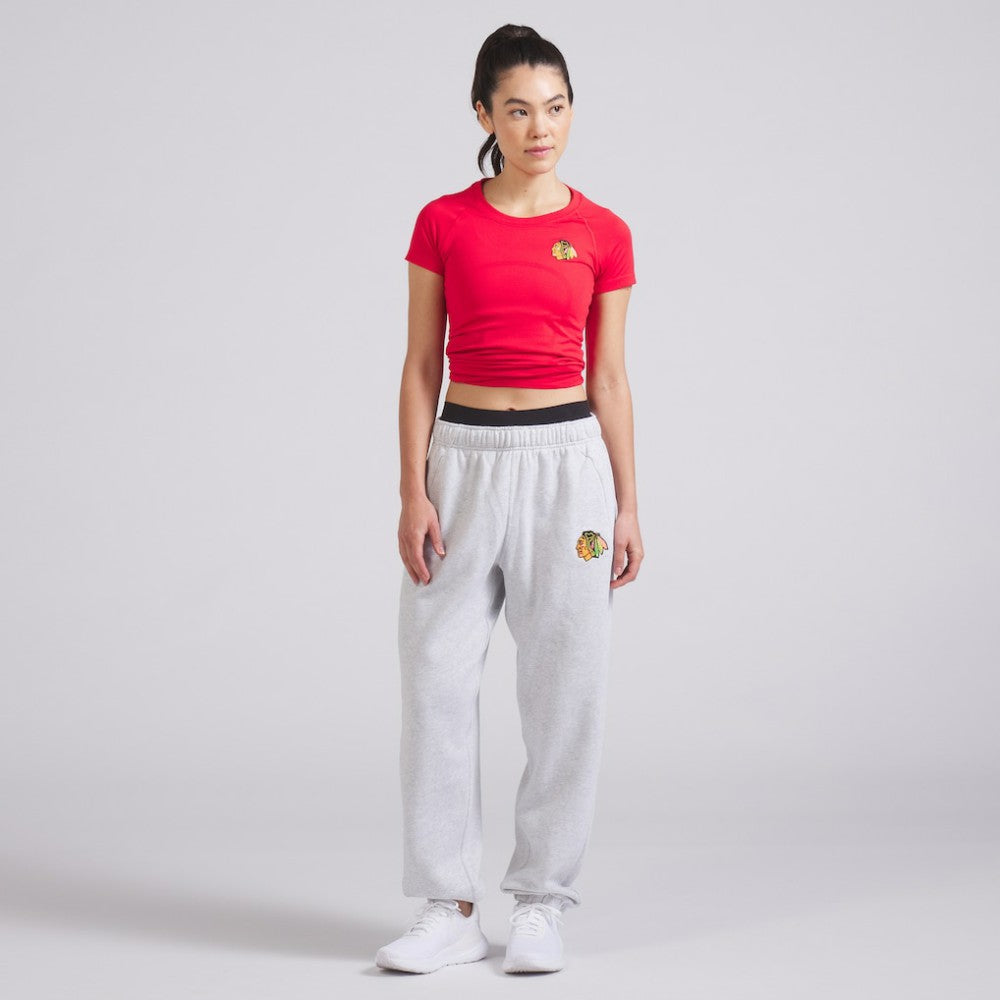 Chicago Blackhawks lululemon Women's Swiftly Tech Short-Sleeve Shirt 2.0 True Red