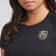 Vegas Golden Knights lululemon Women's Swiftly Tech Short-Sleeve Shirt 2.0 Black