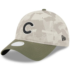Chicago Cubs New Era Women's 2025 Armed Forces Day 9TWENTY Adjustable Hat for sale