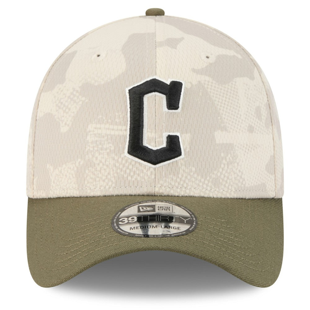 Cleveland Guardians New Era 2025 Armed Forces Day 39THIRTY Flex Hat discount