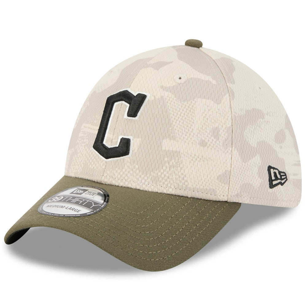 Cleveland Guardians New Era 2025 Armed Forces Day 39THIRTY Flex Hat discount