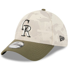 Colorado Rockies New Era 2025 Armed Forces Day 39THIRTY Flex Hat Sale