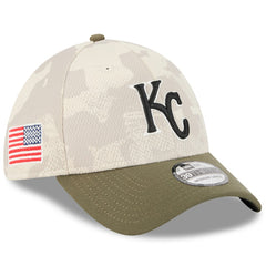 Kansas City Royals New Era 2025 Armed Forces Day 39THIRTY Flex Hat Clearance