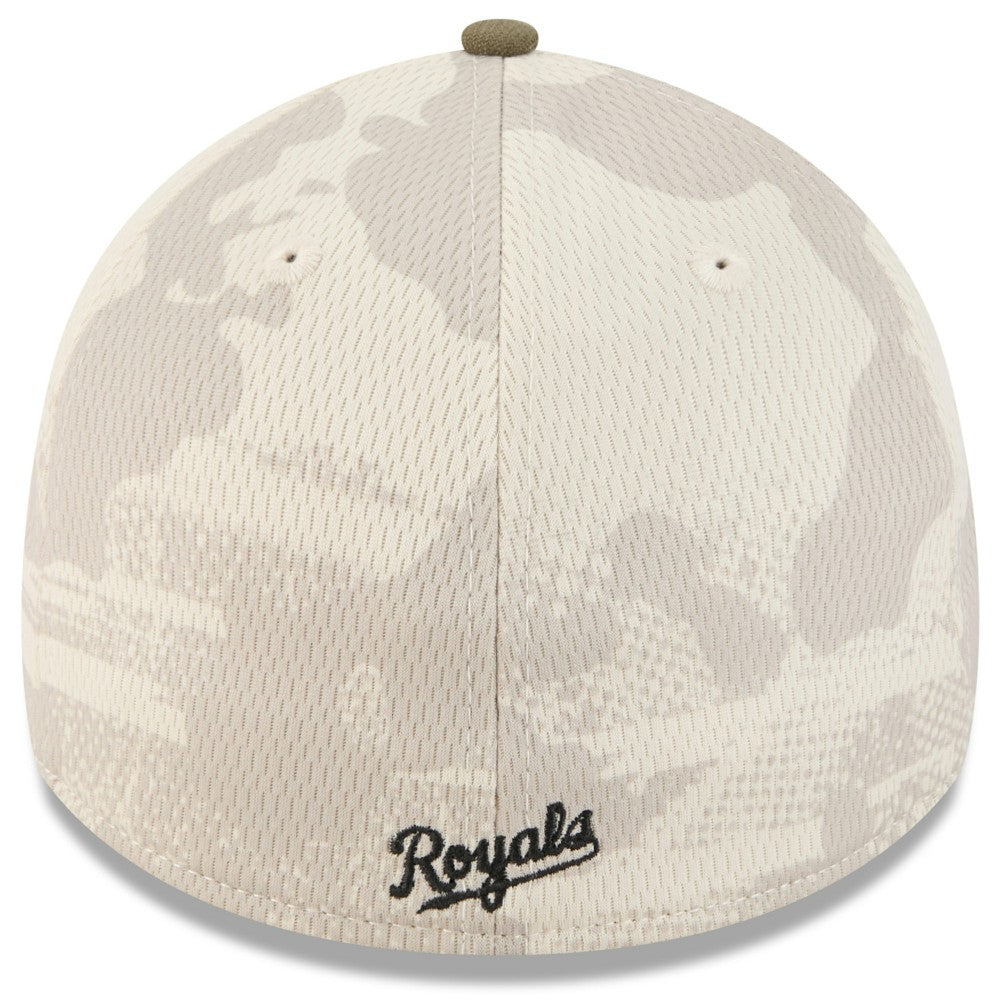 Kansas City Royals New Era 2025 Armed Forces Day 39THIRTY Flex Hat Clearance