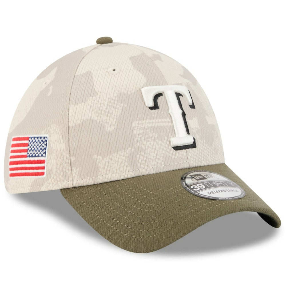 Texas Rangers New Era 2025 Armed Forces Day 39THIRTY Flex Hat Online